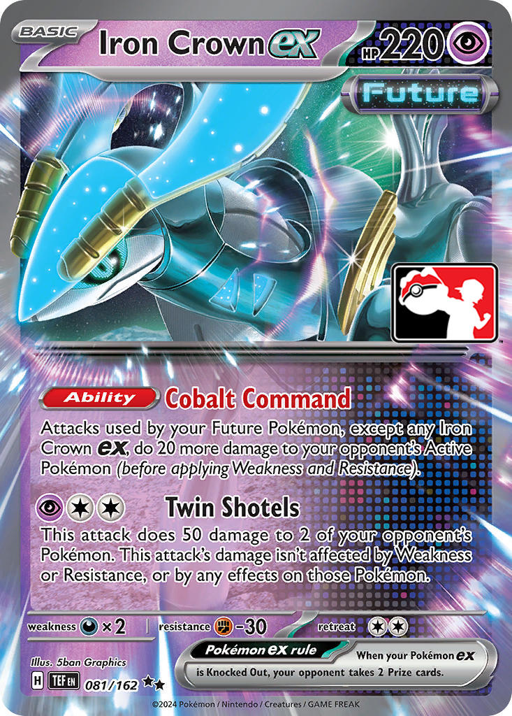 Iron Crown ex (081/162) [Prize Pack Series Five] | Odin's Place