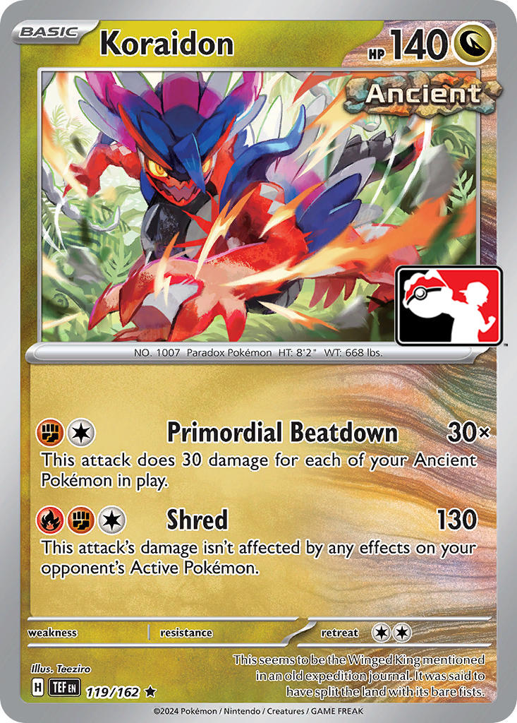 Koraidon (119/162) [Prize Pack Series Five] | Odin's Place
