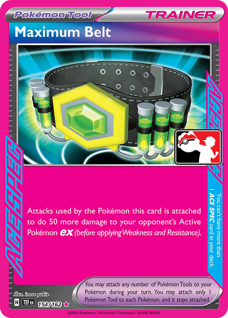 Maximum Belt (154/162) [Prize Pack Series Five] | Odin's Place