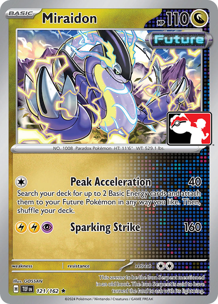 Miraidon (121/162) [Prize Pack Series Five] | Odin's Place
