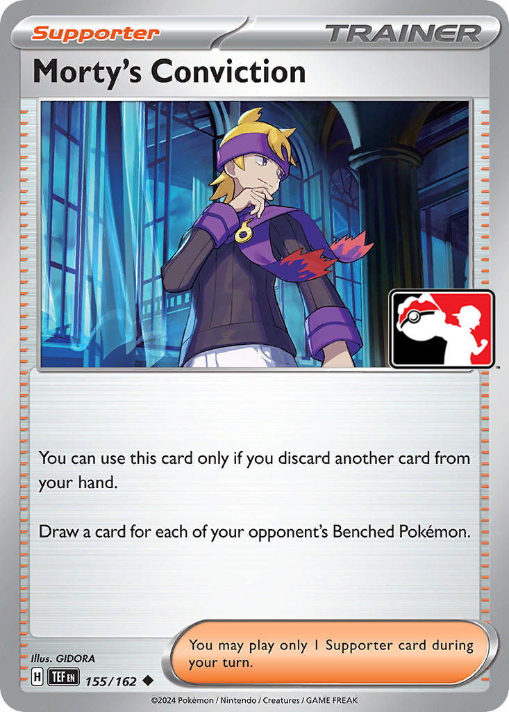 Morty's Conviction (155/162) [Prize Pack Series Five] | Odin's Place