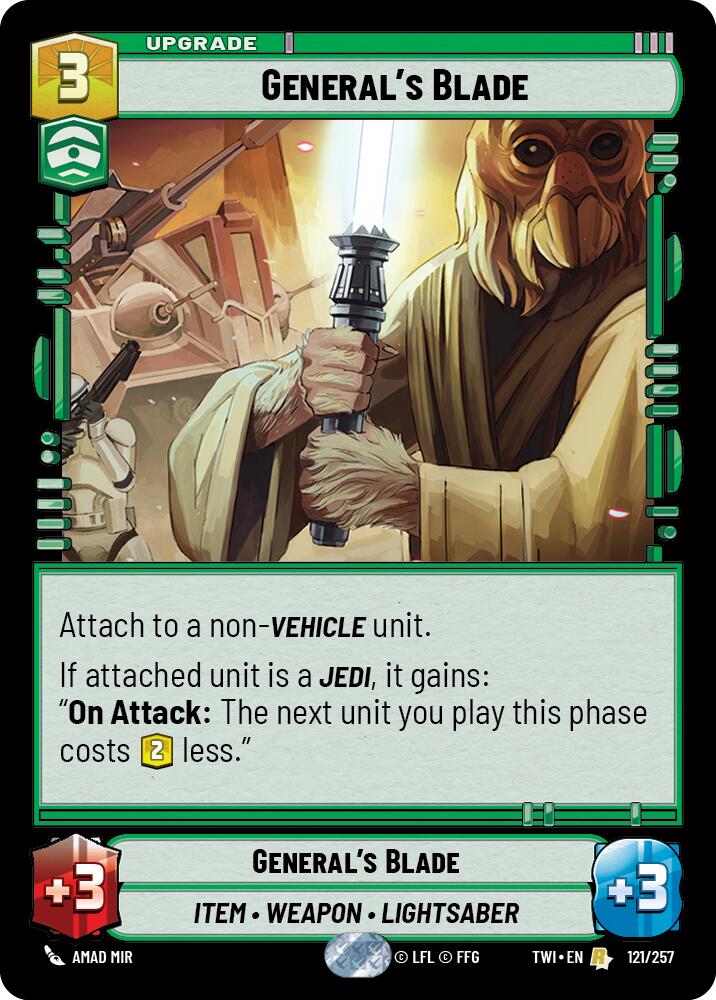 General's Blade (121/257) (121/257) [Twilight of the Republic] | Odin's Place