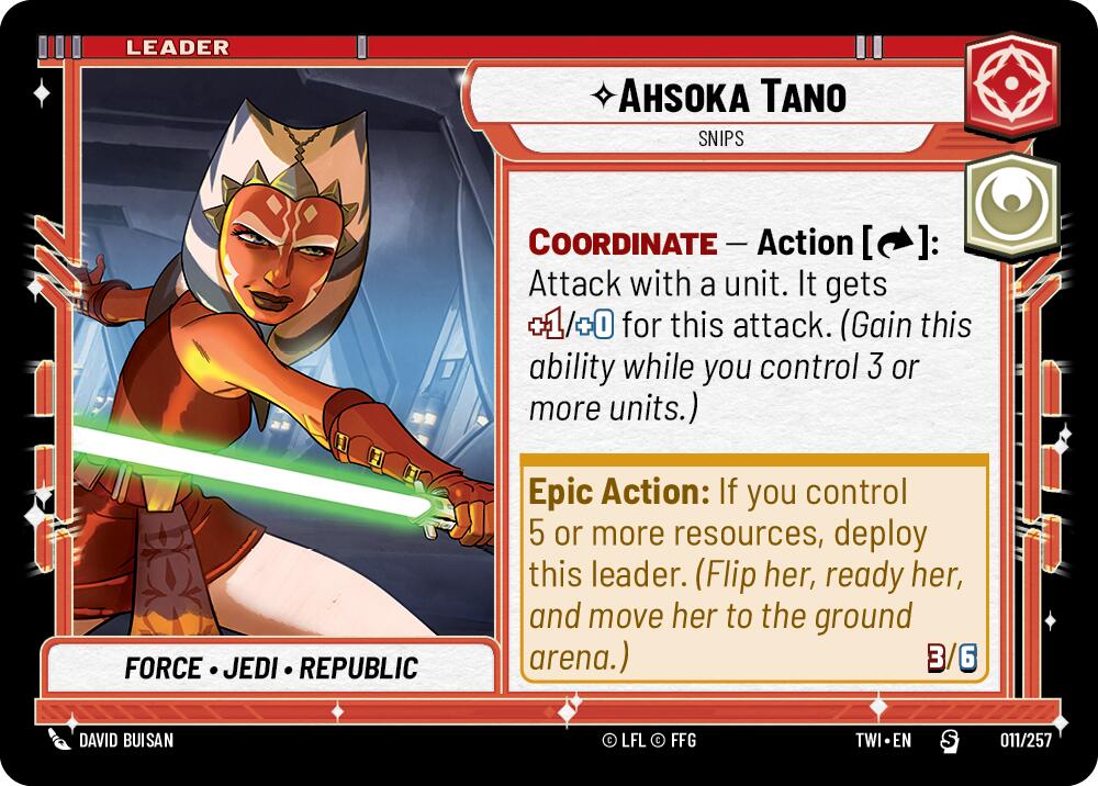 Ashoka Tano - Snips (011/257) (011/257) [Twilight of the Republic] | Odin's Place