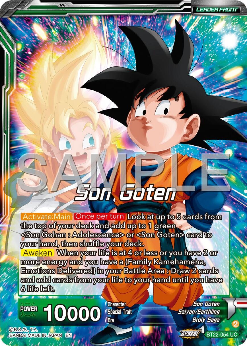Son Goten // SS Son Gohan & SS Son Goten, Brothers (BT22-054) [Premium 7th Anniversary Box 2024] | Odin's Place