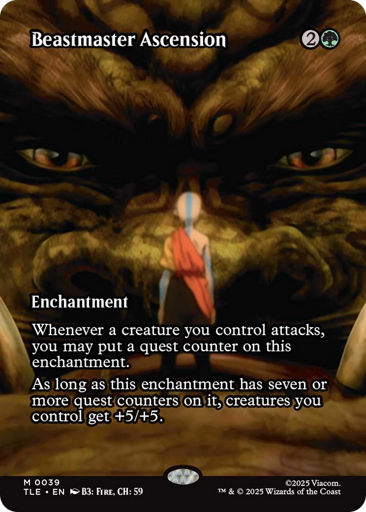 Beastmaster Ascension (Borderless) [Avatar: The Last Airbender: Eternal-Legal] | Odin's Place