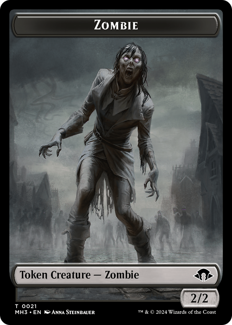 Servo // Zombie Double-Sided Token [Modern Horizons 3 Tokens] | Odin's Place
