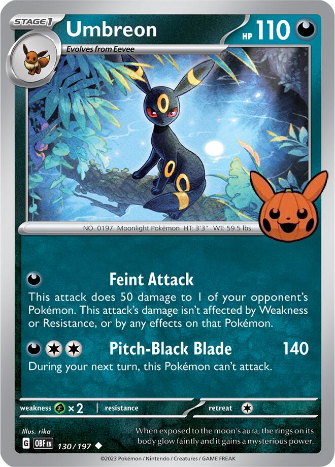 Umbreon (130/197) [Trick or Trade 2024] | Odin's Place