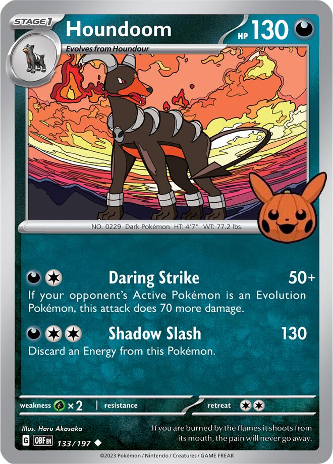 Houndoom (133/197) [Trick or Trade 2024] | Odin's Place