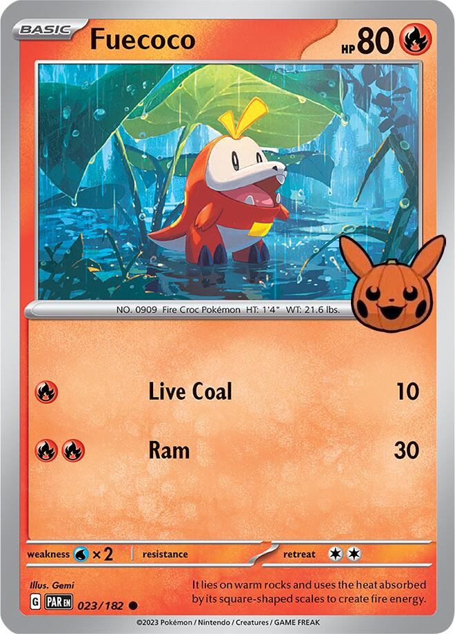 Fuecoco (023/182) [Trick or Trade 2024] | Odin's Place