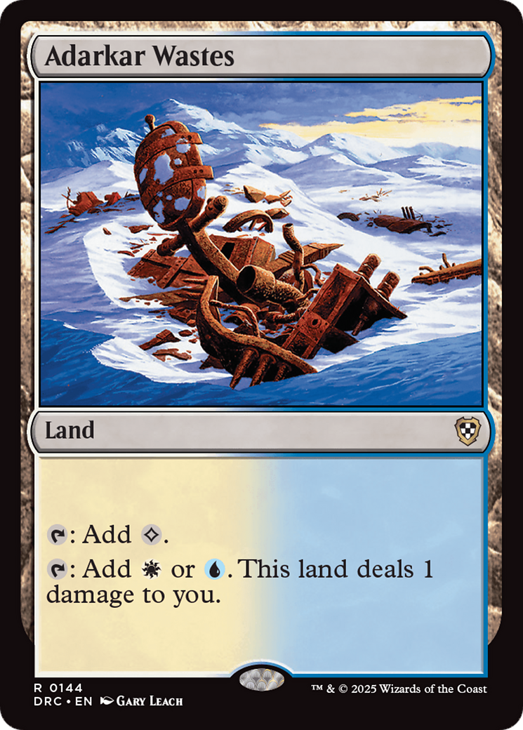 Adarkar Wastes [Aetherdrift Commander] | Odin's Place