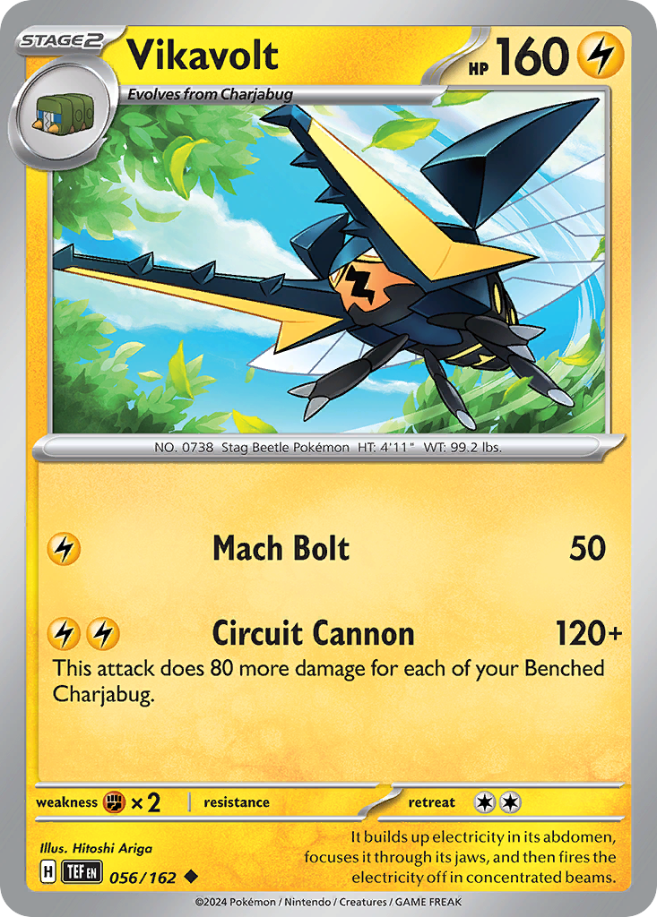 Vikavolt (056/162) [Scarlet & Violet: Temporal Forces] | Odin's Place