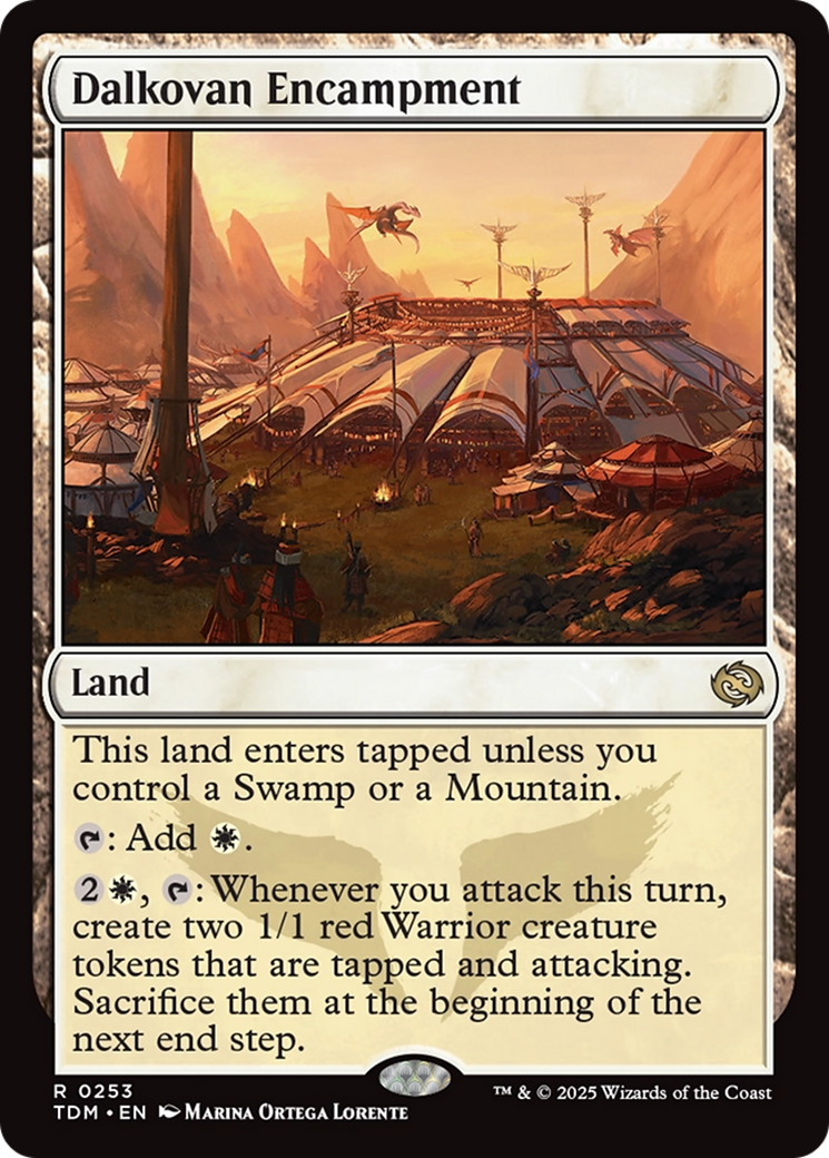 Dalkovan Encampment [Tarkir: Dragonstorm] | Odin's Place
