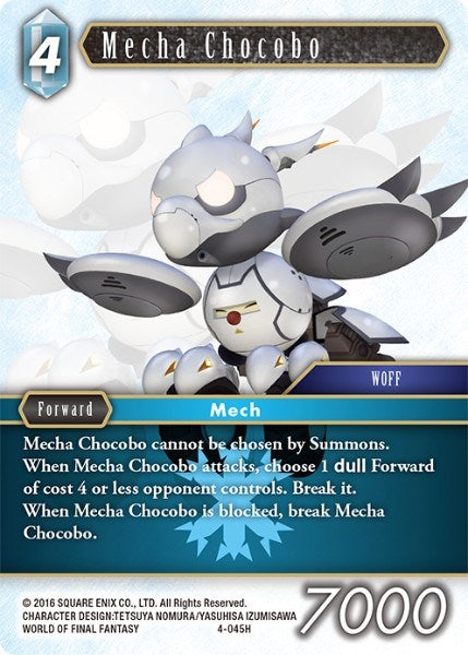 Mecha Chocobo [Opus IV] | Odin's Place