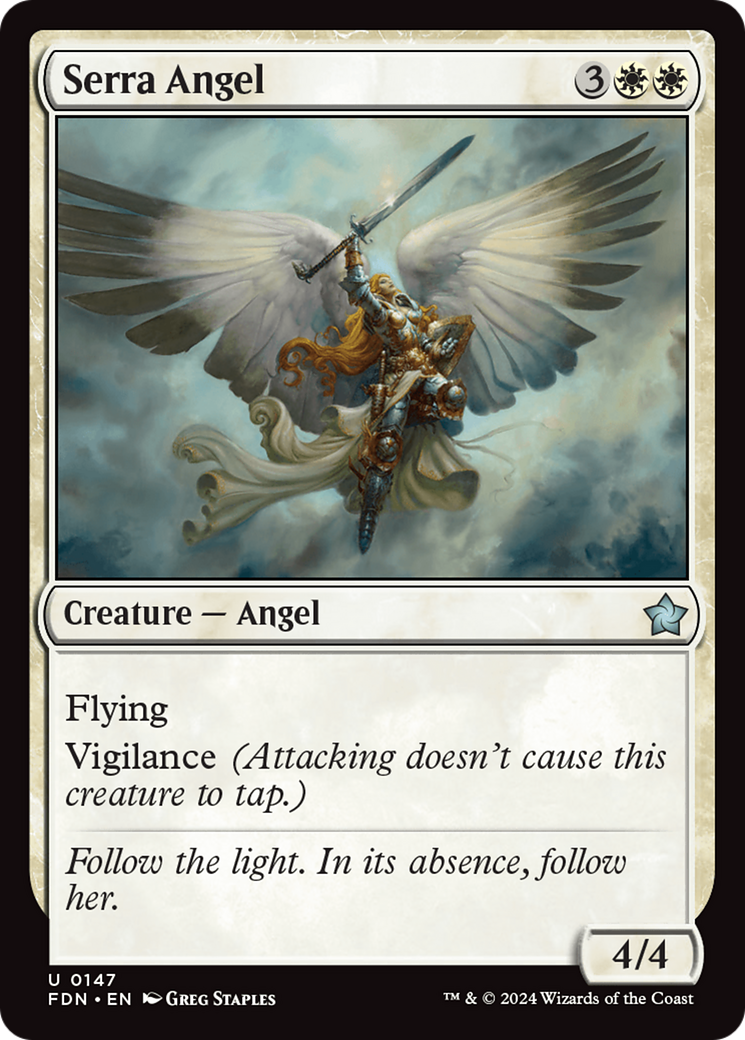 Serra Angel [Foundations] | Odin's Place
