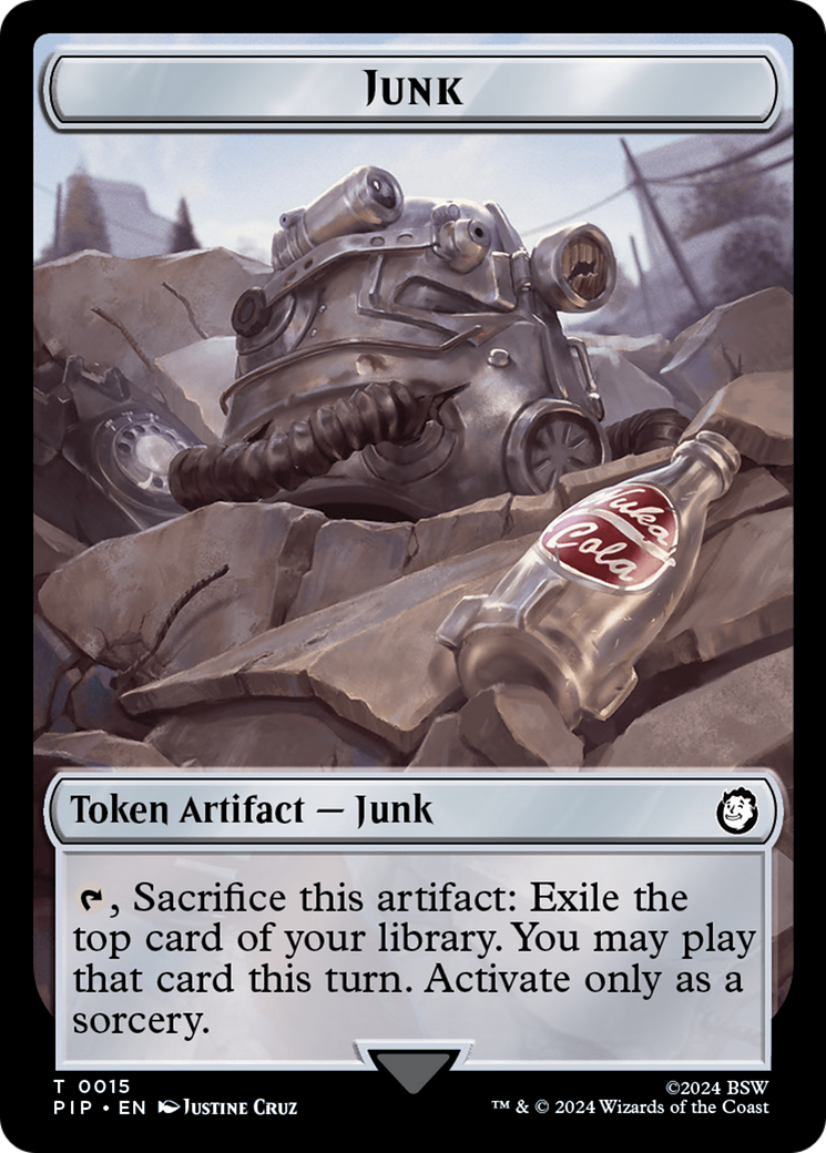 Junk // Robot Double-Sided Token [Fallout Tokens] | Odin's Place