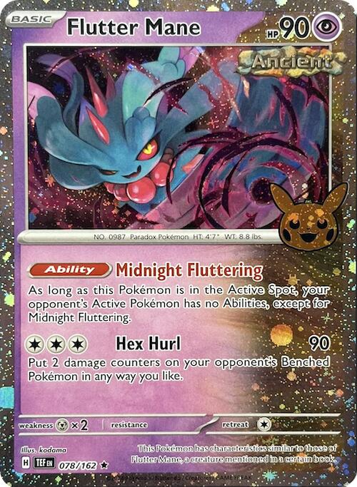 Flutter Mane (078/162) (Cosmos Holo) [Trick or Trade 2024] | Odin's Place