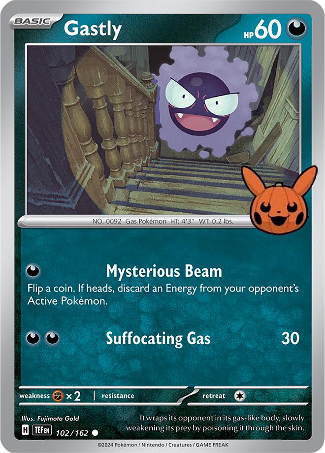 Gastly (102/162) [Trick or Trade 2024] | Odin's Place