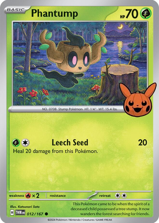 Phantump (012/167) [Trick or Trade 2024] | Odin's Place