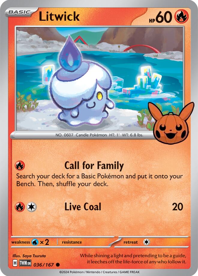 Litwick (036/167) [Trick or Trade] | Odin's Place