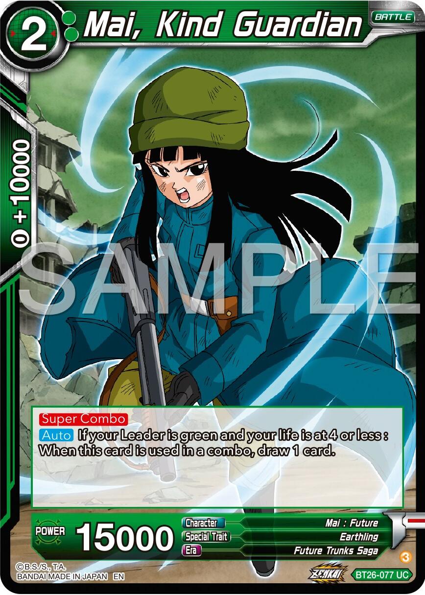 Mai, Kind Guardian (BT26-077) [Ultimate Advent] | Odin's Place