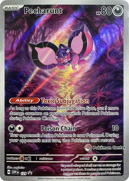 Pecharunt (129) (Pokemon Center Exclusive) [Scarlet & Violet: Black Star Promos] | Odin's Place