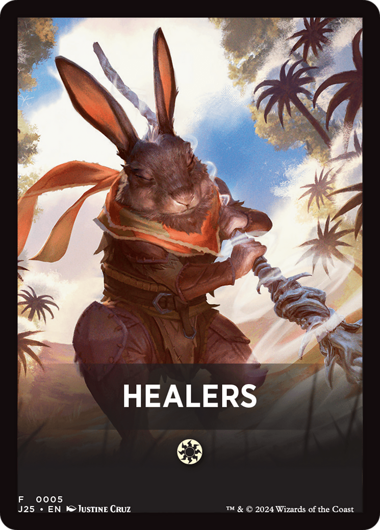 Healers Theme Card [Foundations Jumpstart Front Cards] | Odin's Place