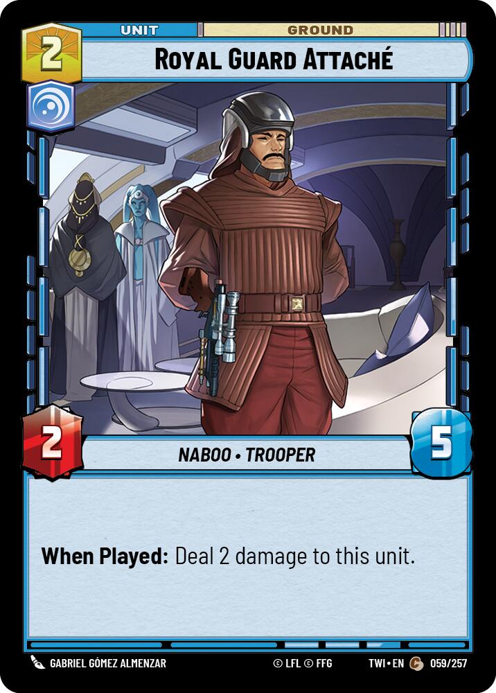 Royal Guard Attache (059/257) (059/257) [Twilight of the Republic] | Odin's Place