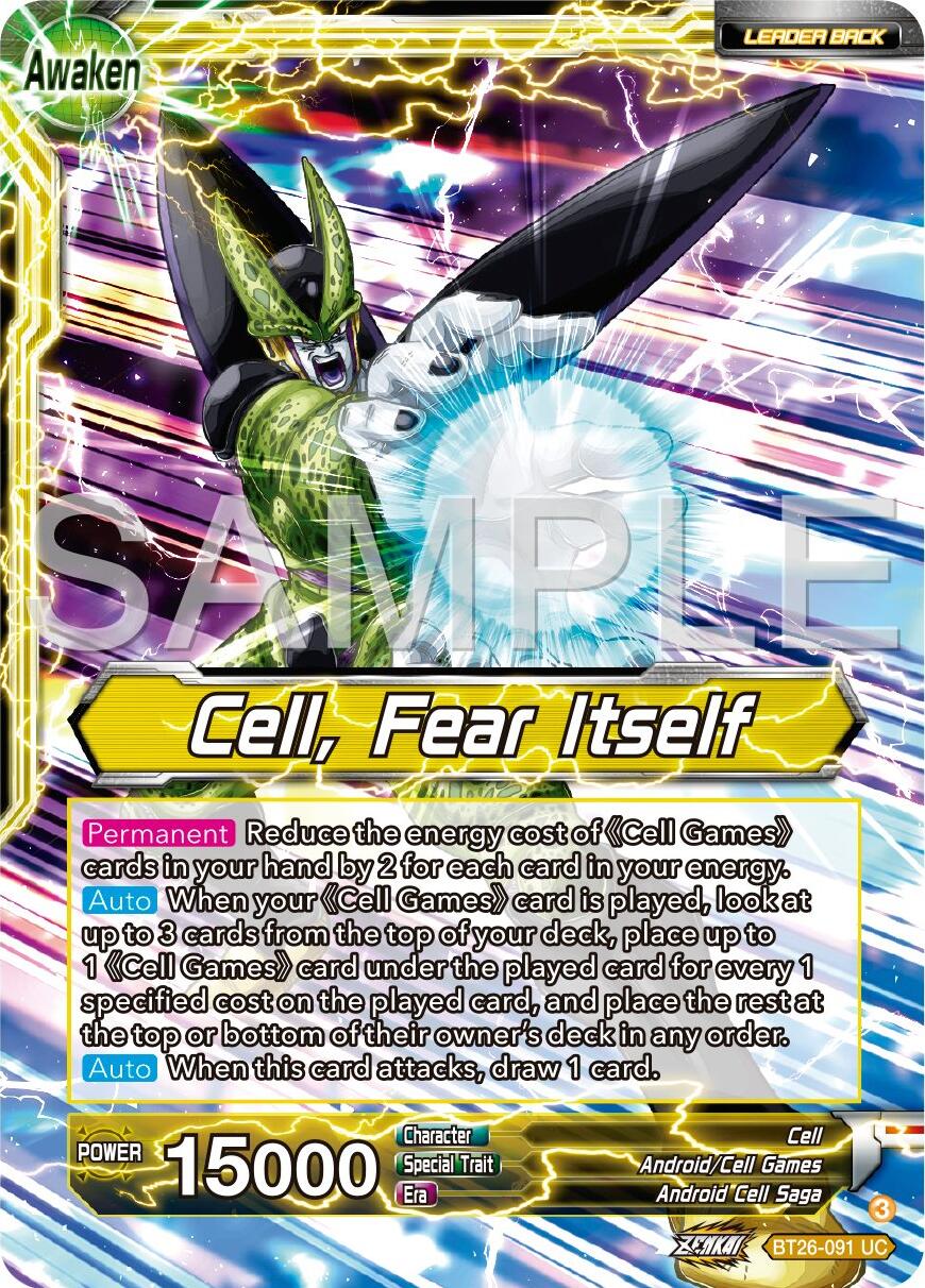 Cell // Cell, Fear Itself (BT26-091) [Ultimate Advent] | Odin's Place