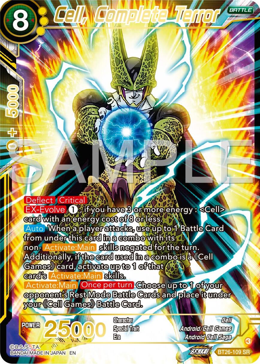 Cell Complete Terror (BT26-109) [Ultimate Advent] | Odin's Place