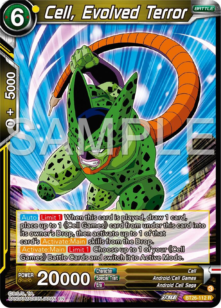 Cell, Evolvd Terror (BT26-112) [Ultimate Advent] | Odin's Place
