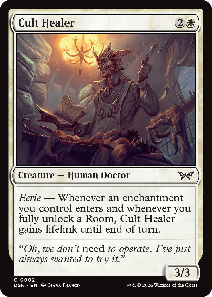 Cult Healer [Duskmourn: House of Horror] | Odin's Place