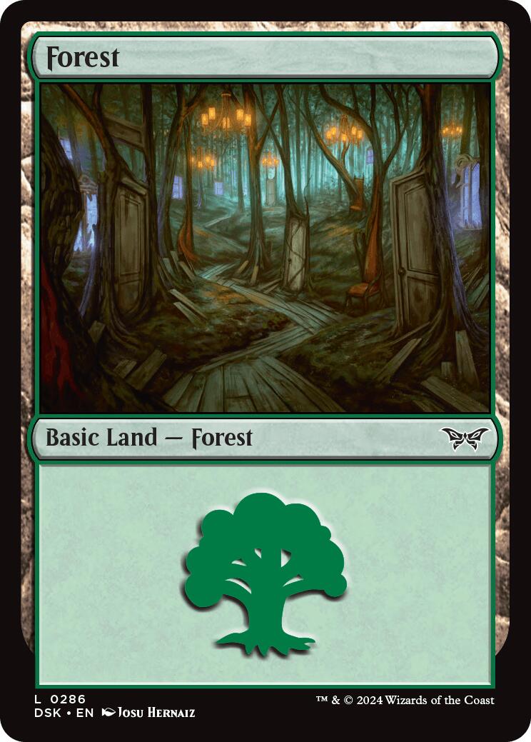 Forest (0286) [Duskmourn: House of Horror] | Odin's Place