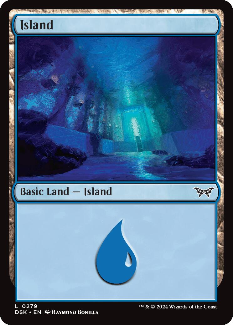 Island (0279) [Duskmourn: House of Horror] | Odin's Place