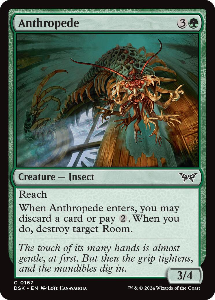 Anthropede [Duskmourn: House of Horror] | Odin's Place