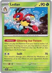 Ledian (003/142) (Theme Deck Exclusive) [Scarlet & Violet: Stellar Crown] | Odin's Place
