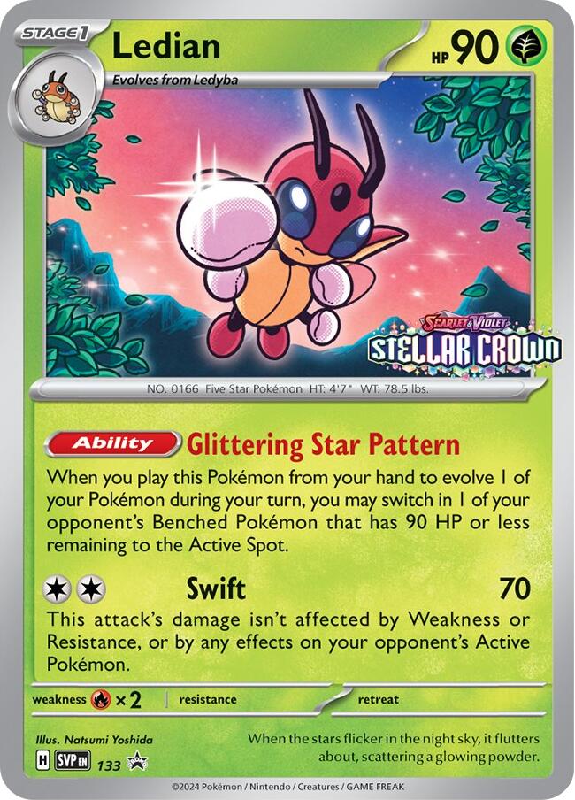 Ledian (SVP133) [Scarlet & Violet: Black Star Promos] | Odin's Place