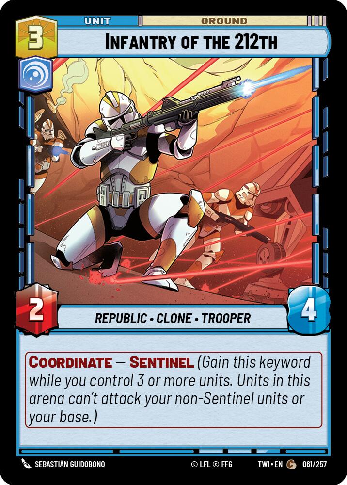 Infantry of the 212th (061/257) (061/257) [Twilight of the Republic] | Odin's Place