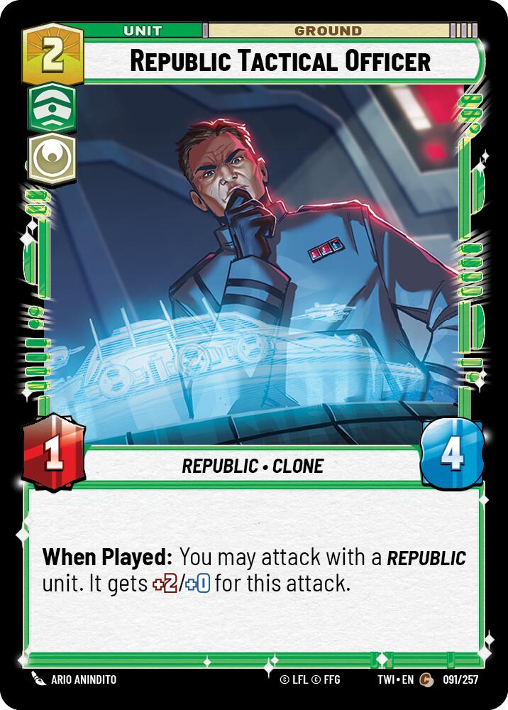 Republic Tactical Officer (091/257) (091/257) [Twilight of the Republic] | Odin's Place
