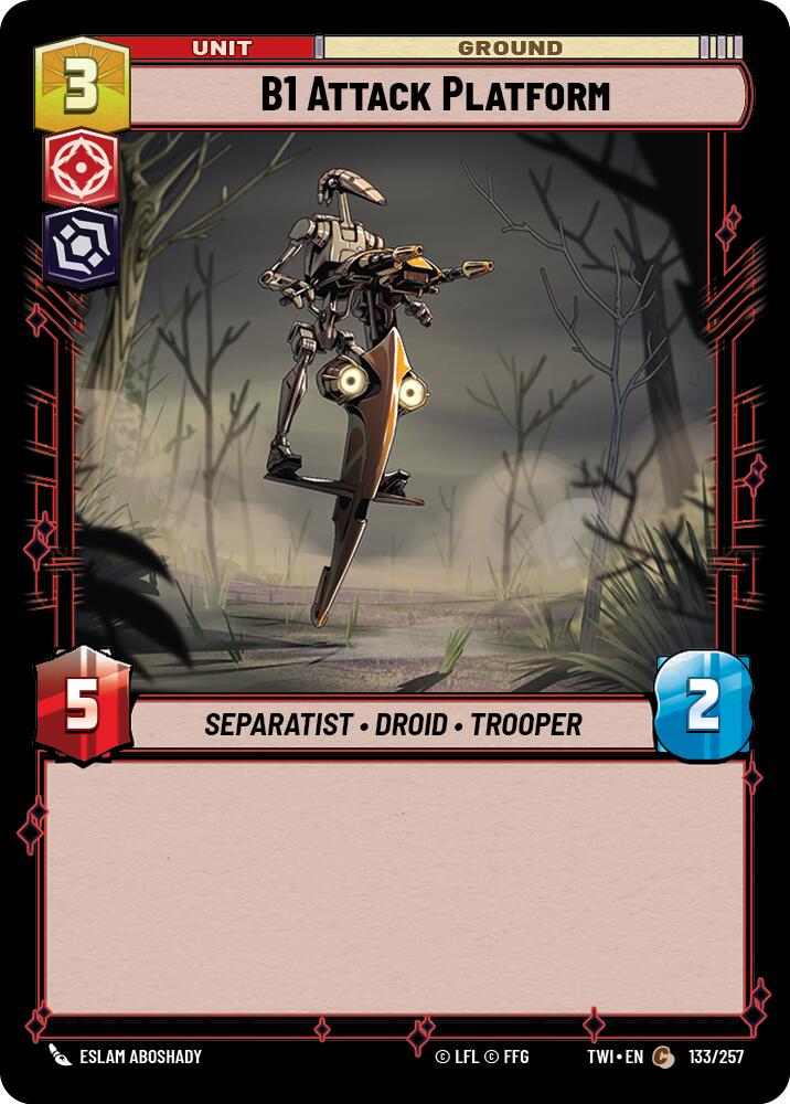 B1 Attack Platform (133/257) (133/257) [Twilight of the Republic] | Odin's Place
