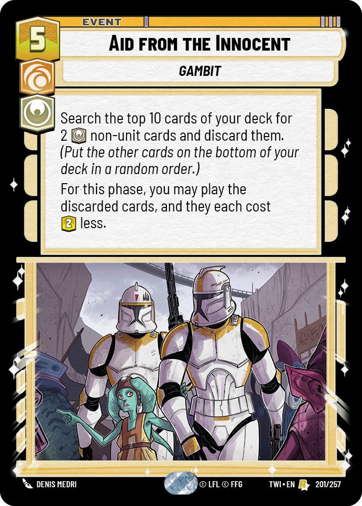 Aid from the Innocent (201/257) (201/257) [Twilight of the Republic] | Odin's Place