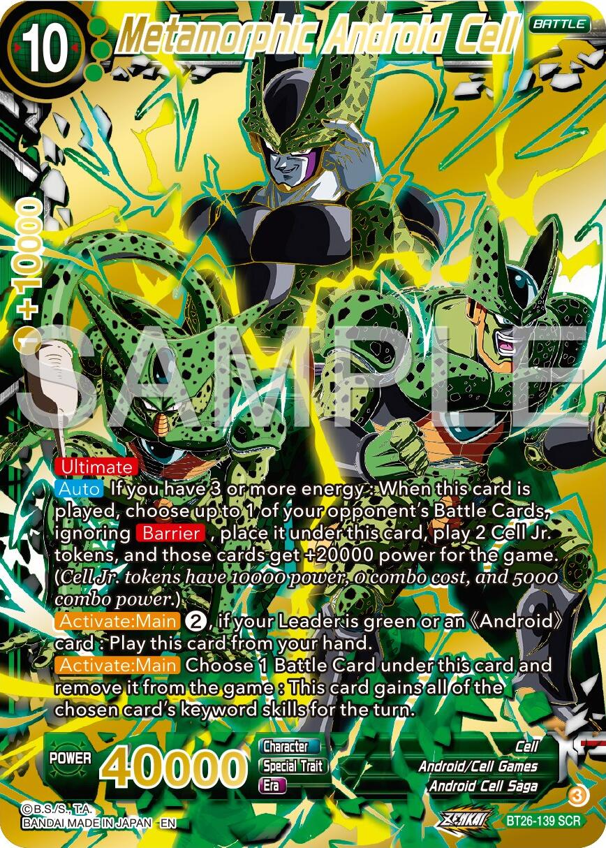 Metamorphic Android Cell (BT26-139) [Ultimate Advent] | Odin's Place