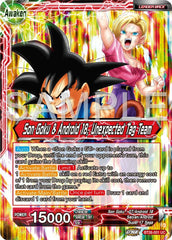 Son Goku // Son Goku & Android 18, Unexpected Tag Team (BT26-001) [Ultimate Advent] | Odin's Place