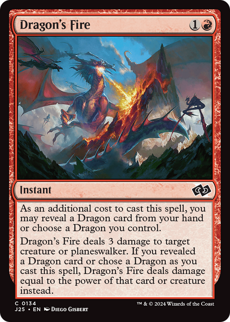 Dragon's Fire [Foundations Jumpstart] | Odin's Place