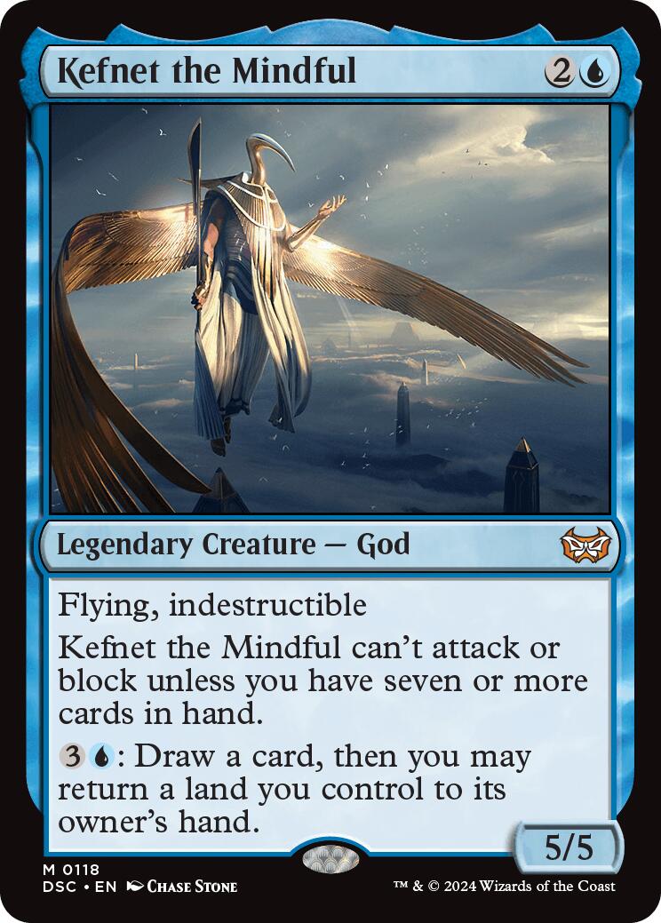 Kefnet the Mindful [Duskmourn: House of Horror Commander] | Odin's Place