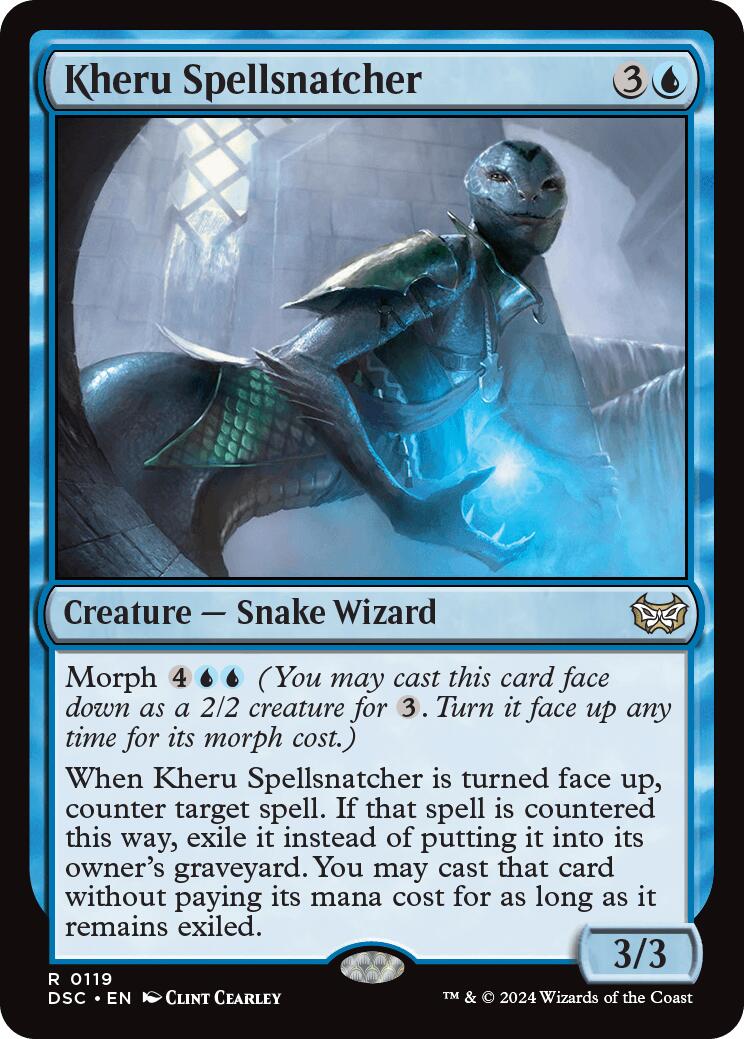 Kheru Spellsnatcher [Duskmourn: House of Horror Commander] | Odin's Place
