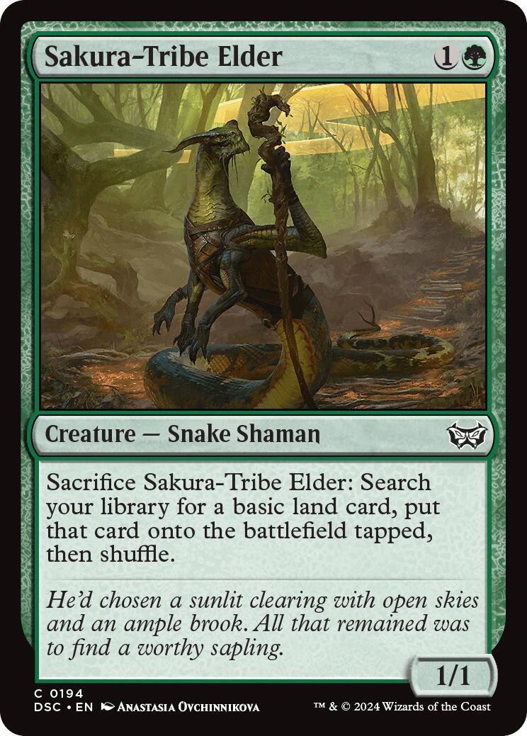 Sakura-Tribe Elder [Duskmourn: House of Horror Commander] | Odin's Place