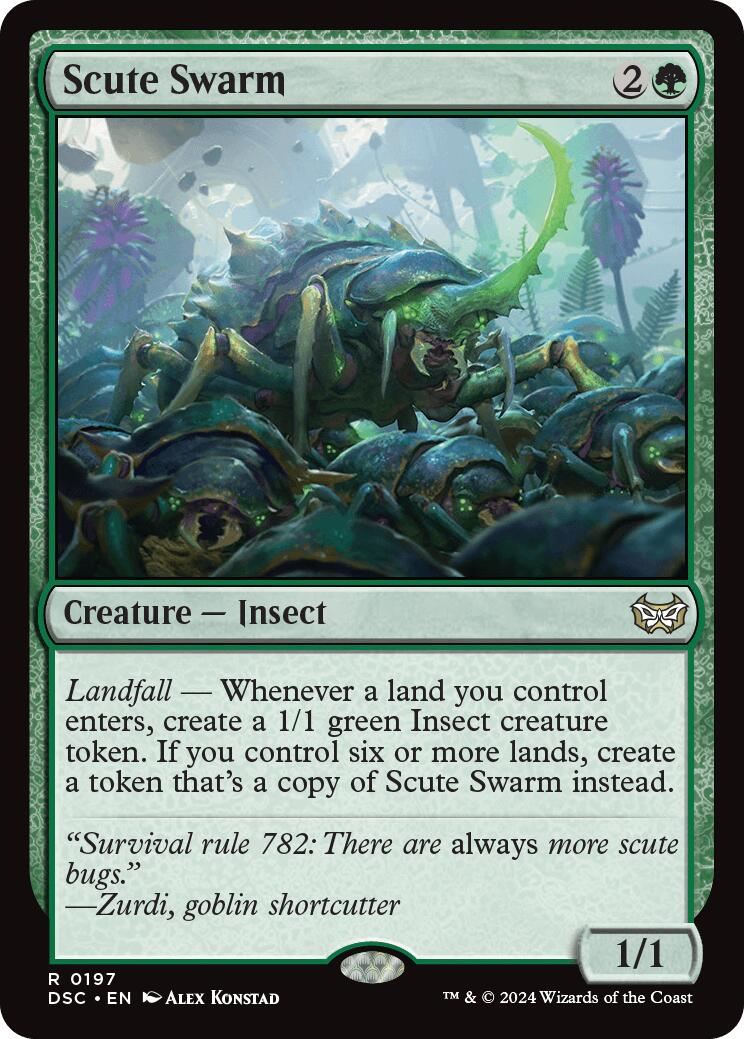 Scute Swarm [Duskmourn: House of Horror Commander] | Odin's Place