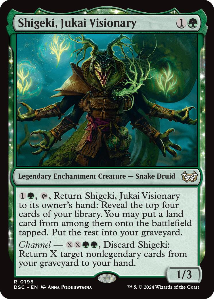 Shigeki, Jukai Visionary [Duskmourn: House of Horror Commander] | Odin's Place