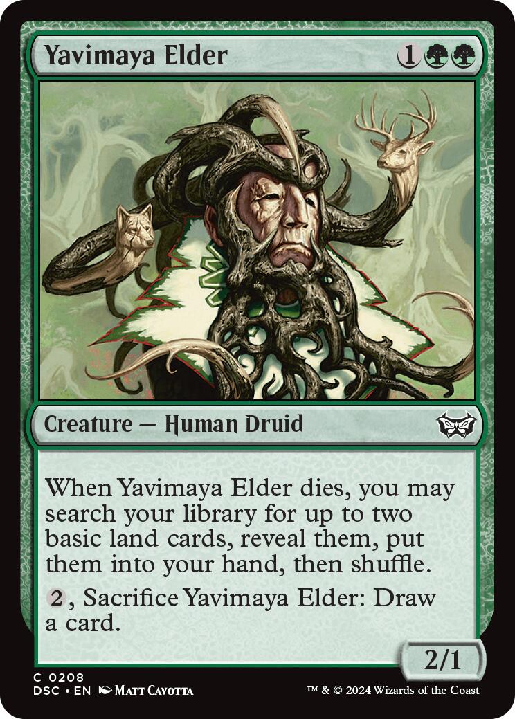 Yavimaya Elder [Duskmourn: House of Horror Commander] | Odin's Place