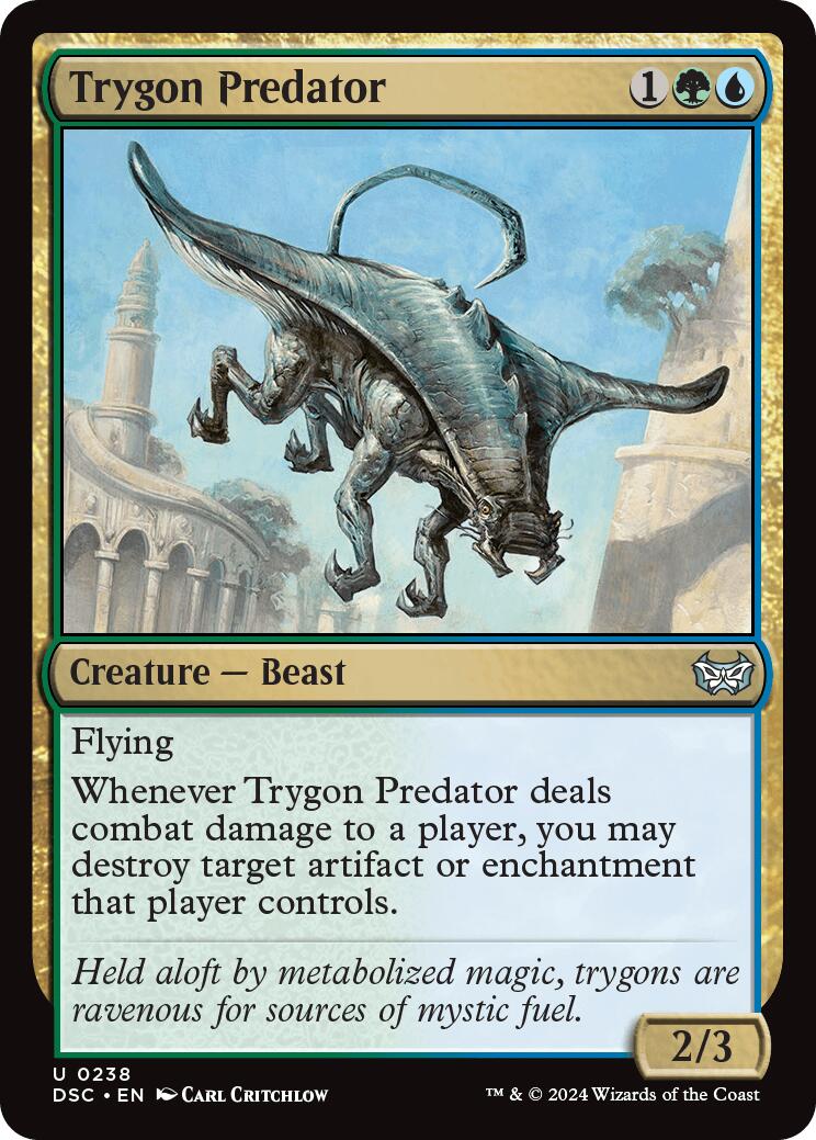 Trygon Predator [Duskmourn: House of Horror Commander] | Odin's Place